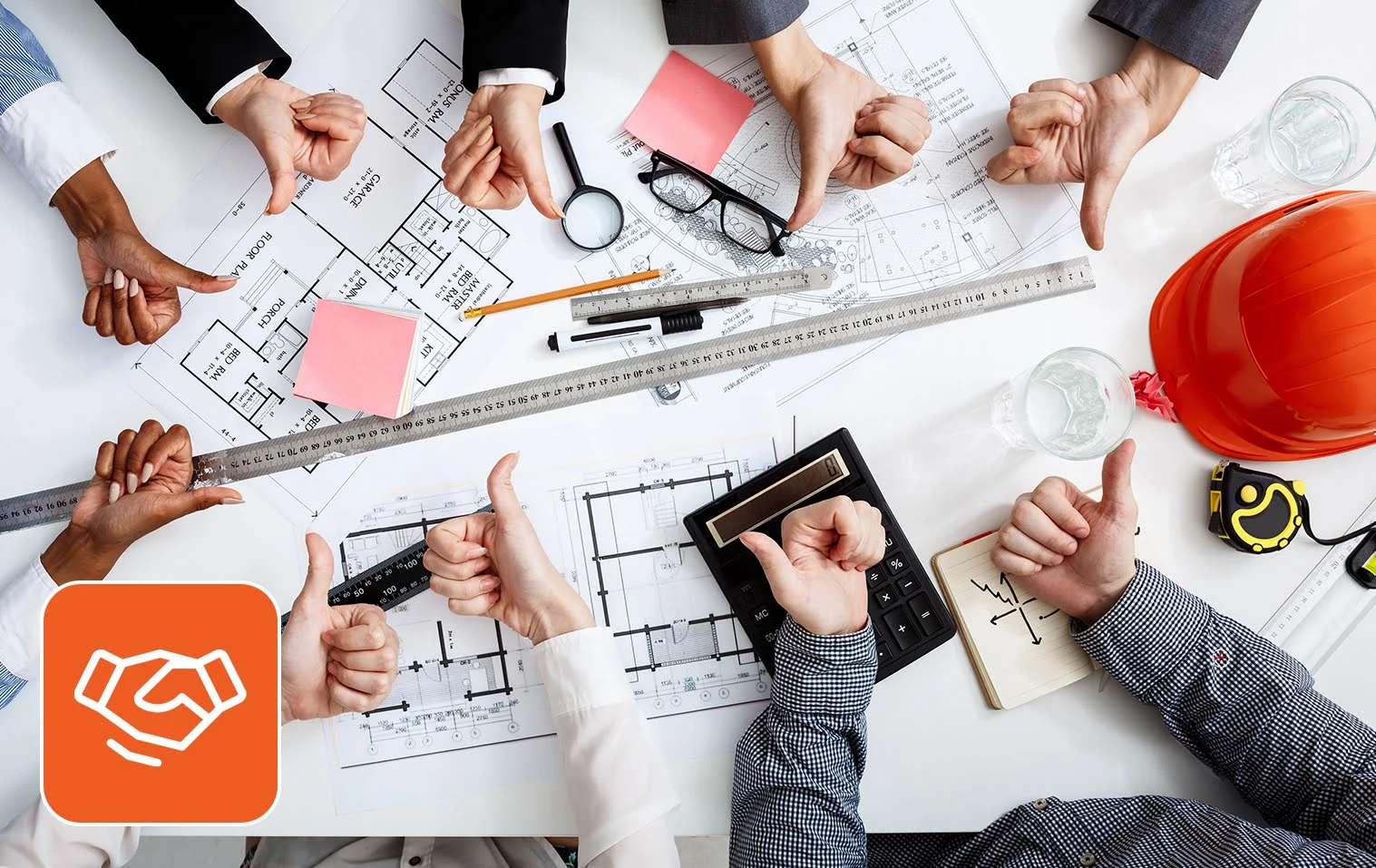 Project team collaborating to meet tight deadlines and reduce staffing costs using project-based hiring.