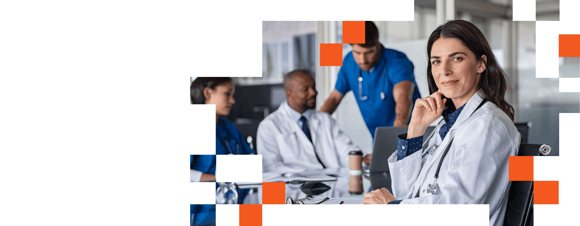 Pharmacy fulfillment center with staff processing and packing medication orders, representing a high-volume pharmacy staffing program delivered by SPECTRAFORCE