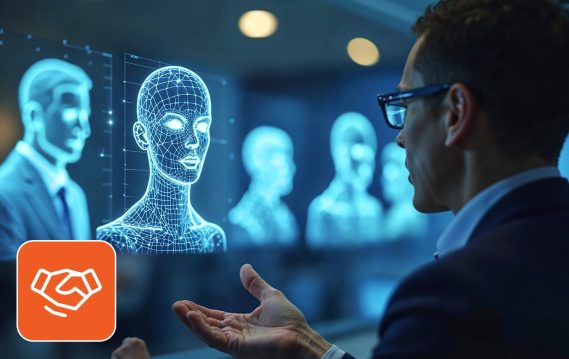 AI recruitment trends concept