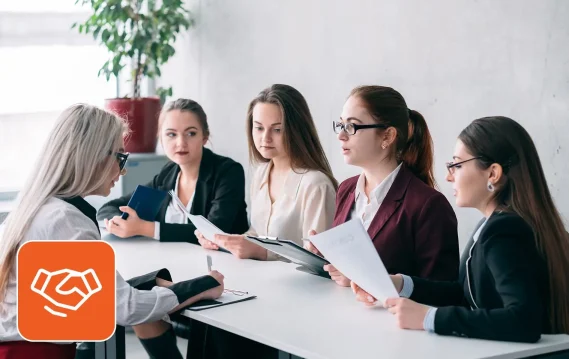 Recruitment manager handling staffing requirements