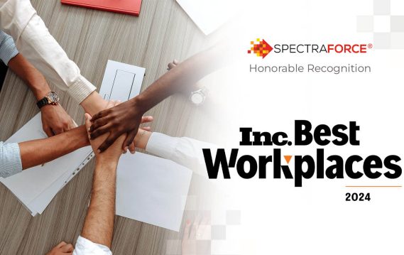 bestplaceaward 1 Spectraforce named a top workplace on Inc.’s 2024 best workplaces list.